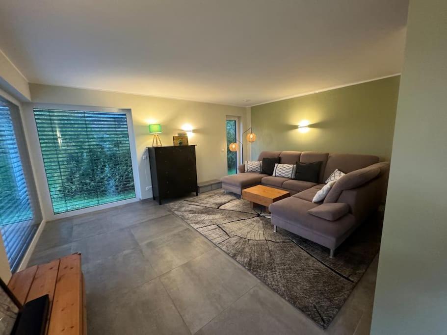 Modernes Ferienhaus In Uedersdorf Extérieur photo