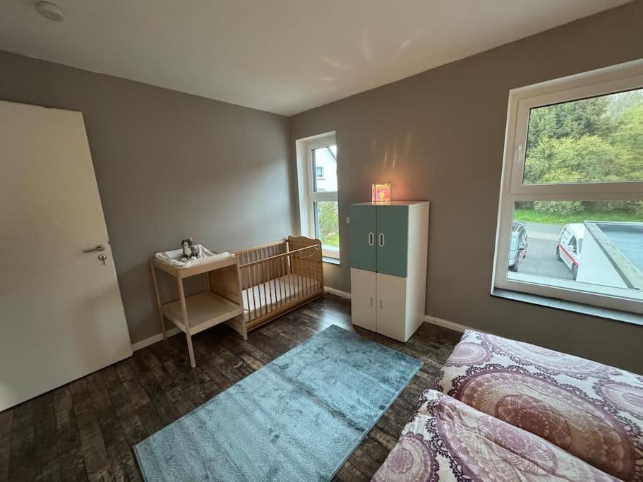 Modernes Ferienhaus In Uedersdorf Extérieur photo